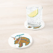 Arizona Clan Native American Bar Untersetzer (Seite)