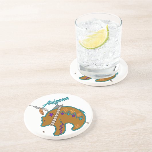 Arizona Clan Native American Bar Untersetzer (Seite)