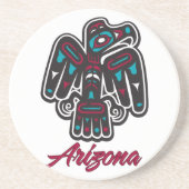 Arizona Clan Native American Thunderbird Untersetz Sandstein Untersetzer