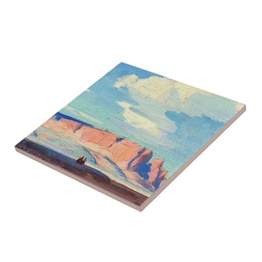 Arizona Clouds von Edgar Payne Fliese (Seite)