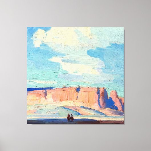 Arizona Clouds von Edgar Payne Leinwanddruck (Vorderseite)