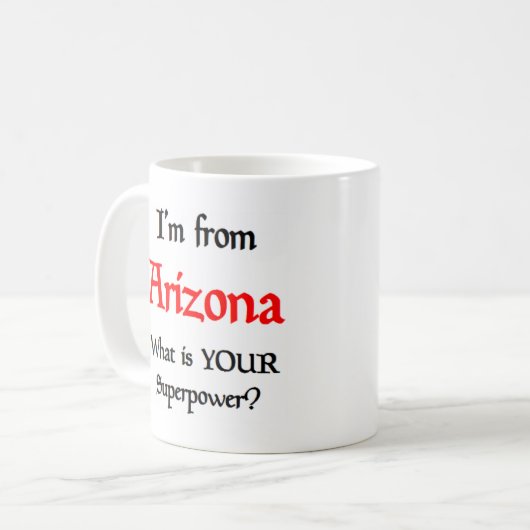 arizona coffee mug kaffeetasse (Vorderseite Links)