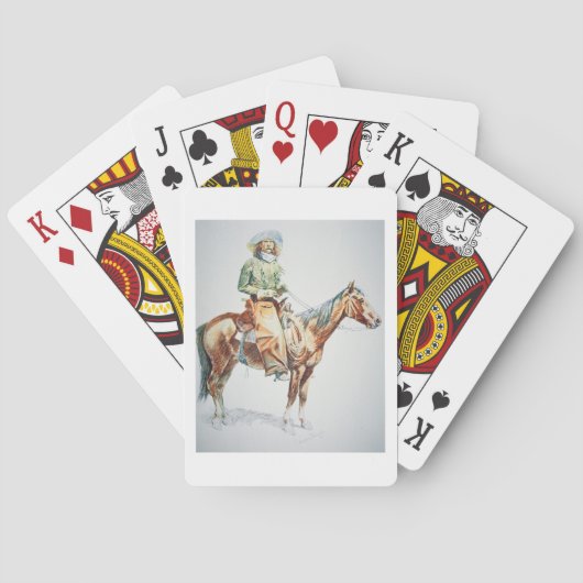 Arizona Cowboy, 1901 Spielkarten (Rückseite)