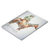 Arizona Cowboy, 1901 (Zeichenstift auf Papier) Notizblock (Linke Seite)