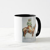 Arizona Cowboy, 1901 (Zeichenstift auf Papier) Tasse (VorderseiteRechts)