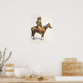 Arizona Cowboy Remington Print Poster (Küche)