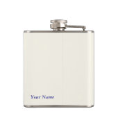 Arizona-Cowboy Remington schöne Kunst Flachmann (Rückseite)