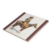 Arizona Cowboy Remington Tile Fliese (Seite)