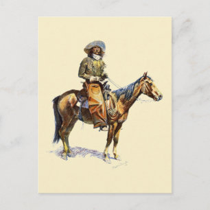 Arizona Cowboy Vintage 1907 Frederic Remington Postkarte