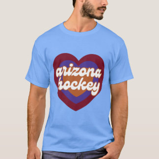 Arizona Coyotes Inspiriert Hockey Heart T-Shirt