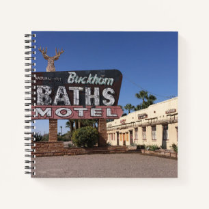 Arizona - Das Buckhorn-Motel Notizblock