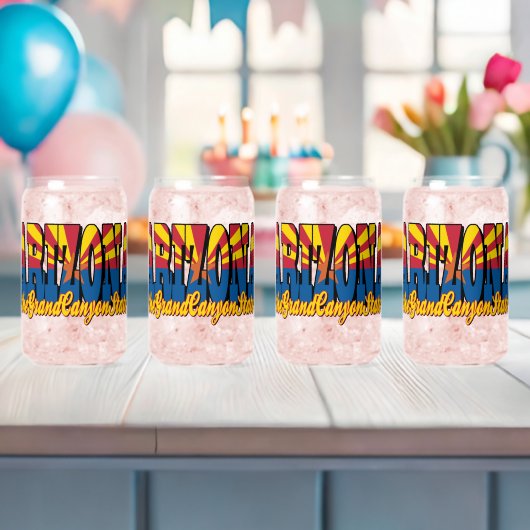 Arizona der Grand Canyon-Staat Dosenglas (Insitu (Baby Party))