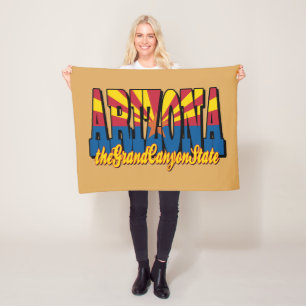 Arizona der Grand Canyon Staat Fleecedecke