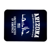 Arizona Der Grand Canyon Staat Magnet (Horizontal)