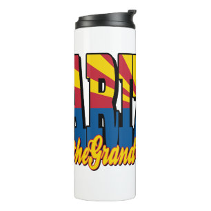 Arizona der Grand Canyon Staat Thermosbecher