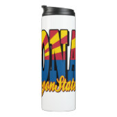 Arizona der Grand Canyon Staat Thermosbecher (Nach rechts gedreht)