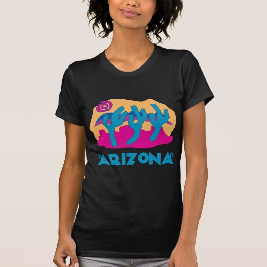 Arizona Desert Blue T-Shirt (Vorderseite)