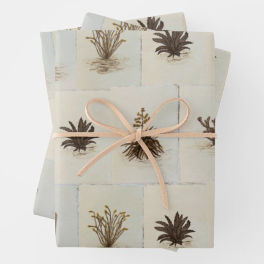 Arizona Desert Cacti Geschenkpapier Set (Beispiel)
