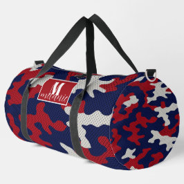 Arizona Desert Camo red blue red Duffle Bag