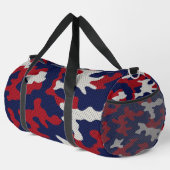 Arizona Desert Camo red blue red Duffle Bag (Rechte Ecke)