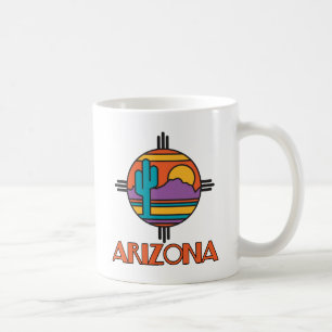 Arizona Desert Mandala Kaffeetasse