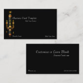 Arizona Desert Sahuaro Cactus Business Card Visitenkarte (Vorne/Hinten)