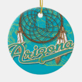 Arizona Dream Catcher Keramikornament (Vorne)