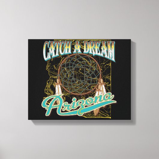 Arizona Dream Catcher Leinwanddruck (Vorderseite)