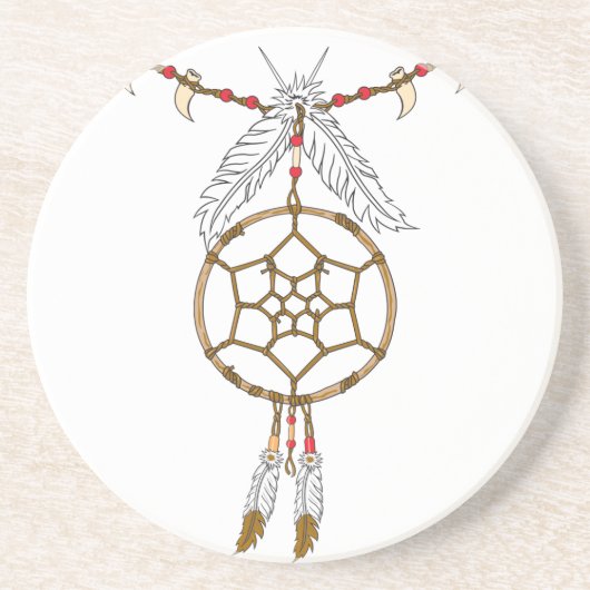 Arizona Dream Catcher Sandstone Untersetzer (Vorne)