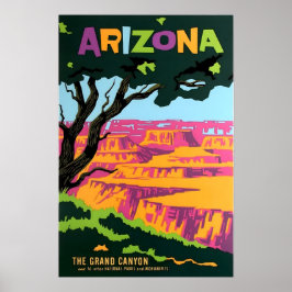 Arizona-Druck Grand Canyon Kunst Reiseposter Poster