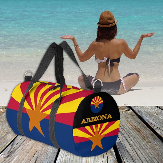 Arizona-Duffle, Arizona-Fahne Fitness /sports Duffle Bag