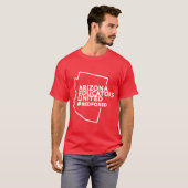 Arizona educators united teachers strike red for e T-Shirt (Vorne ganz)