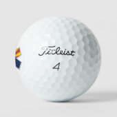Arizona EMS Golf Balls Golfball (Logo)