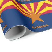Arizona Flag & Arizona gibt Geschenke Amerika /Spo Geschenkpapier (Rolleneckpunkt)