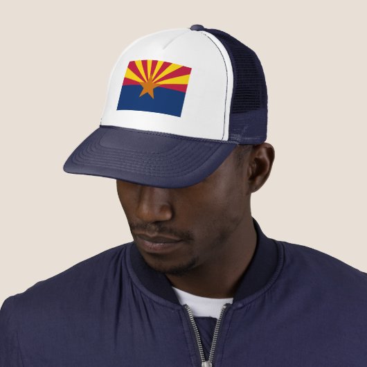 Arizona Flag & Arizona Staat USA Fashion/Sport Fan Truckerkappe (Beispiel)