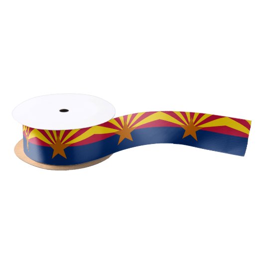 Arizona Flag Band, USA, Arizona mode /sports Satinband (Spule)