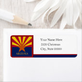 Arizona-Flag - benutzerdefinierte Rücksendeadresse (Insitu)