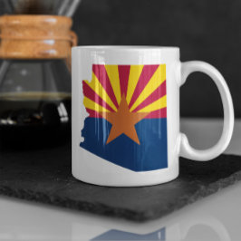 Arizona Flag Colors Kaffeetasse