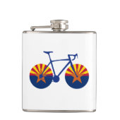 Arizona Flag Cycling Flachmann (Vorderseite)