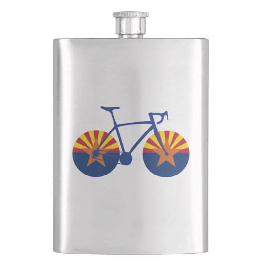 Arizona Flag Cycling Flachmann (Vorderseite)