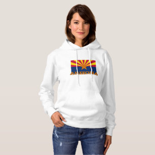 Arizona Flag Hoodie, Patriots USA, Liebe Arizona Hoodie