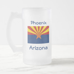Arizona Flag Karte Stadt Tasse