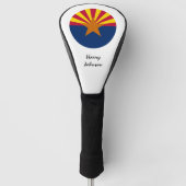 Arizona Flag & Mit Monogramm Golf Clubs deckt die Golf Headcover (Vorderseite)