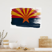 Arizona Flag Posters Poster (Küche)
