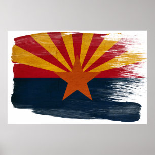 Arizona Flag Posters Poster