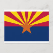 ARIZONA FLAG POSTKARTE (Vorderseite)