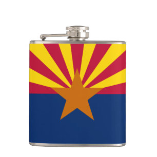 Arizona Flag & Reise Arizona USA Staaten / Sport Flachmann