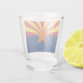 ARIZONA FLAG SCHNAPSGLAS (Rückseite)