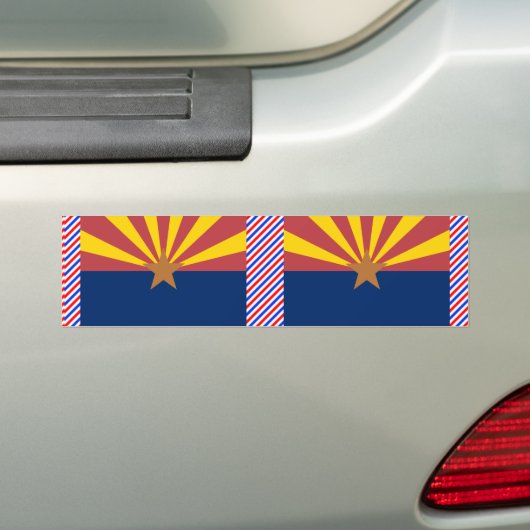 Arizona-Flagge Autoaufkleber (Auf Auto)