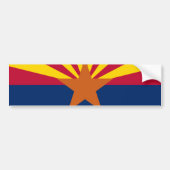 ARIZONA-FLAGGE AUTOAUFKLEBER (Vorne)